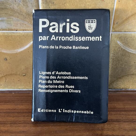 Plan de Paris Par Arrondissement : Plans de la Proche Banlieue 1986 - Picture 1 of 11